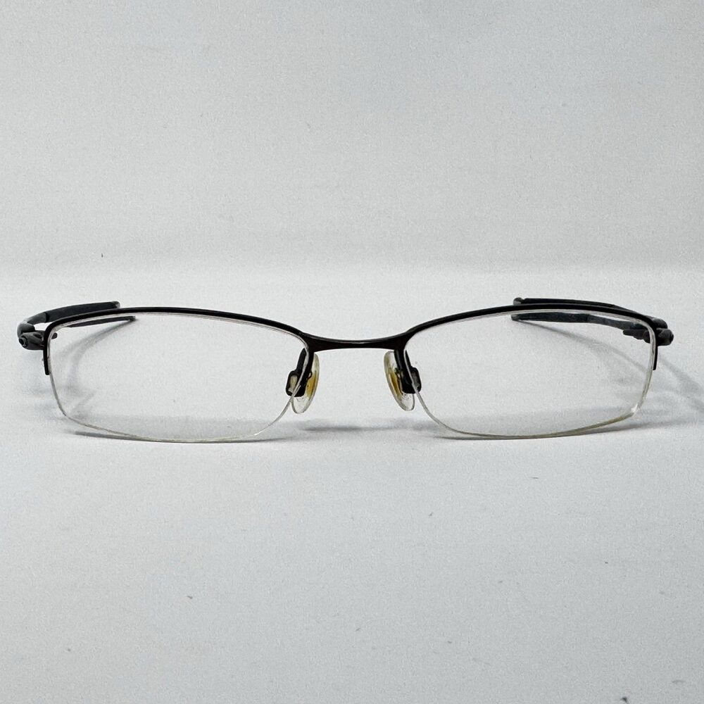 Oakley Transistor 22-150 Brown Titanium Eyeglass Frames 51-18-135